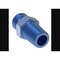 Aeroquip -8 AN Male To 1/4 Inch Pipe Thread, Anodized, Blue, Aluminum FCM2006 - alternate 1